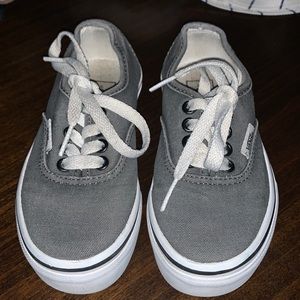 Kids gray vans
